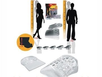 Boy Uzatan Silikon Tabanlık Elevate 5 cm Al İnstante