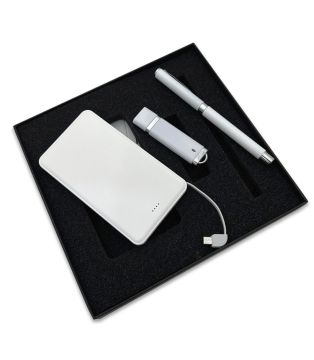 5000 Mah Powerbank Hediyelik Vip Set