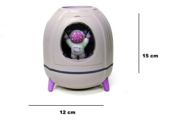 Astronot Tasarımlı Hava Nemlendirici Difüzör Buhar Makinesi