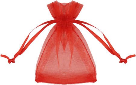 Kına Kesesi Kırmızı (12 cm x 14 cm) (100 Adet)