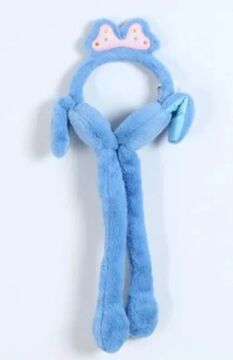 Peluş Hareketli Karakterli Hayvanlı Kulaklıklar