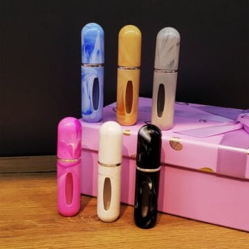 Renkli Şık Çanta İçi Mini Cep Parfüm Şişesi