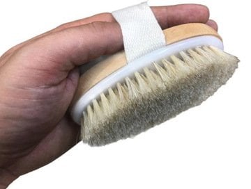 Doğal At Kılı Selülit Masaj Fırçası