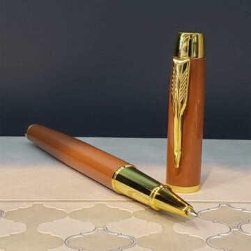 Öğretmenler Günü Kahverengi Tasarımlı Kutulu Defter Kalem Seti