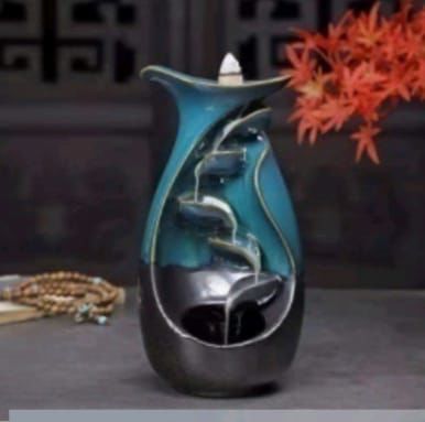 Şelale Renkli Tasarımlı Geri Akış Tütsülük