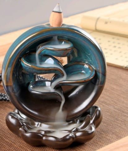 Şelale Seramik Oval Tasarımlı Yollu Akışlı Geri Akış Tütsülük