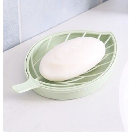 Yeşil Yaprak Tasarımlı Trend Sabunluk