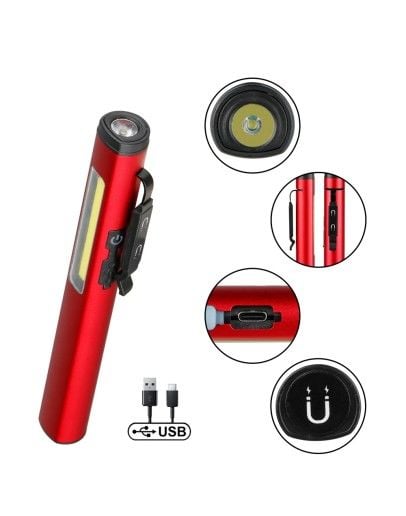 Çok Amaçlı Şarjlı Mıknatıslı LED Lamba