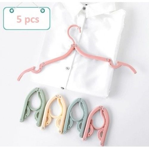 Katlanabilir Portatif Elbise Askısı 5'li