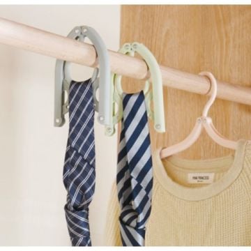Katlanabilir Portatif Elbise Askısı 5'li