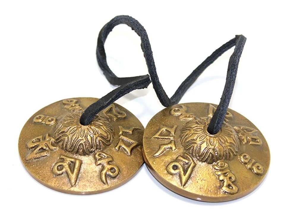 Pirinç Meditasyon Çanı Yoga El Zili (7.5cm)