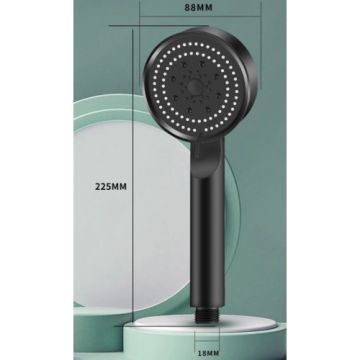 5 Modlu Yüksek Basınçlı Duş Başlığı