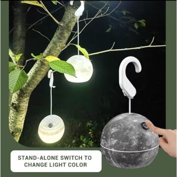 Usb Şarj Gezegen Sıralı Işık Dekoratif Su Geçirmez Kamp Lambası