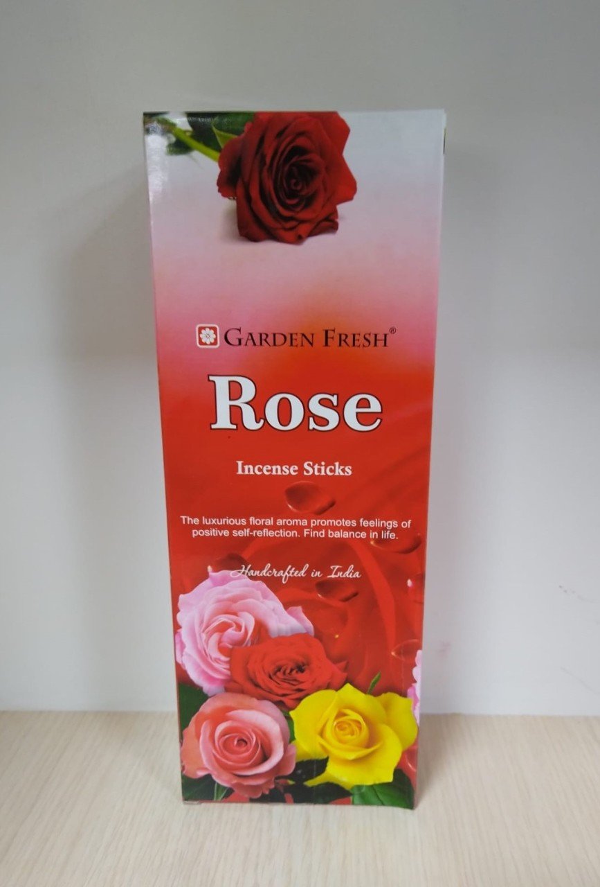 Garden Fresh Rose Kokulu Çubuk Tütsü İncense Sticks (120 Adet)