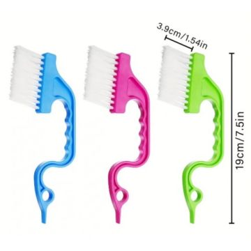 Çok Amaçlı Kenar Araları Temizleme Fırçası ve Kazıyıcı