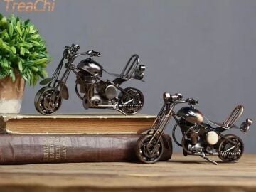 Metal Bilyeli Dekoratif Motor