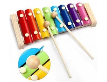 Ahşap Selefon (Ksilofon) 8 Nota Müzik Aleti