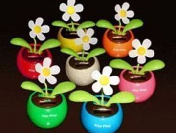 Flip Flap Güneş Enerjili Çiçek