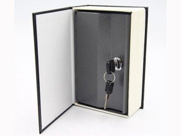 Dekoratif  Kitap Görünümlü Gizli Kasa