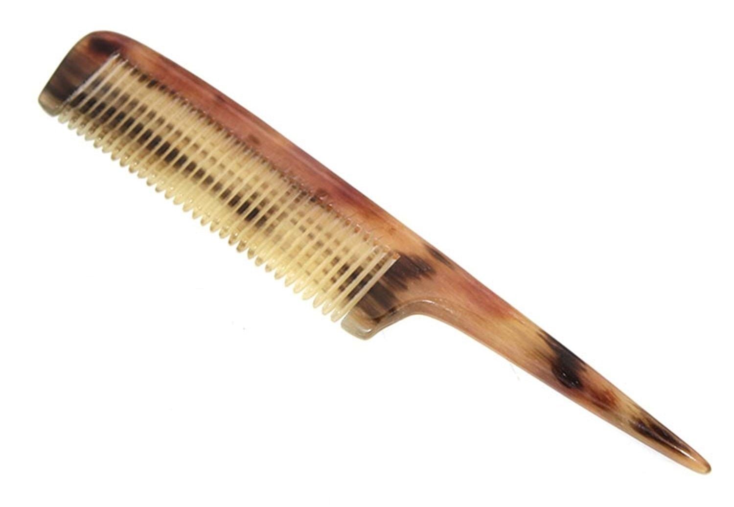 Tutmalı Bayan Kemik (Boynuz) Tarak(18cm)