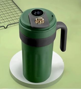 Dijital Isı Göstergeli Çelik Termos Mug (700 ml)