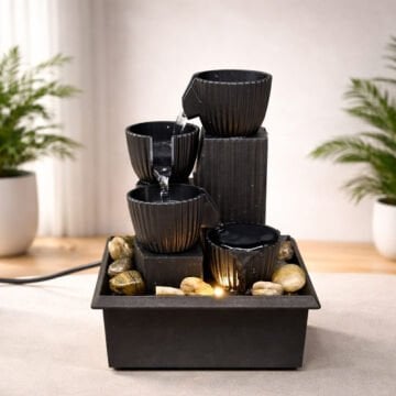 Dekoratif Masaüstü Usb İle Çalışan Su Şelalesi