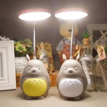Şarjlı Sevimli Totoro Masa Lambası
