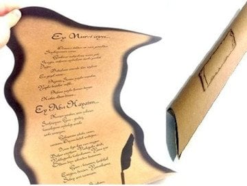 Sevgiye Özel Hediye Aşk Fermanı