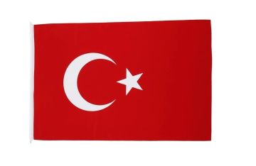 Türk Bayrağı Alpaka Kumaş (80 cm x 120 cm)