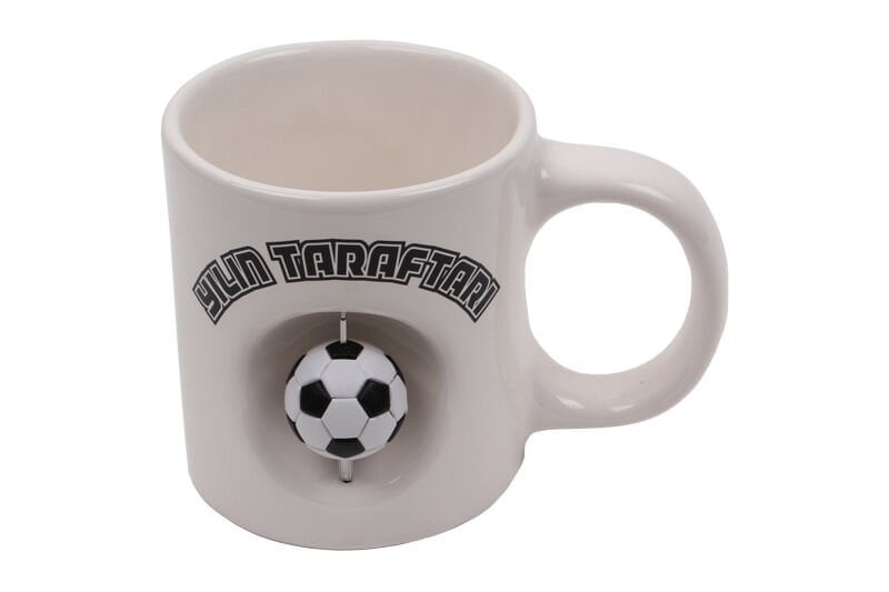 Siyah Beyaz Stres Kupa Bardak