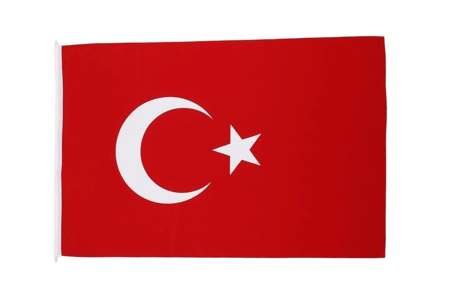 Türk Bayrağı Alpaka Kumaş (120 cm x 180 cm)