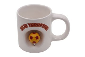 Sarı Kırmızı Stres Kupa Bardak