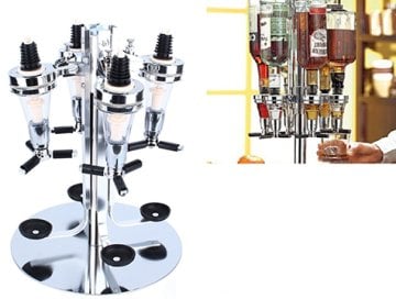 Bar İçki Dağıtıcı Bar Butler 6 Şişeli