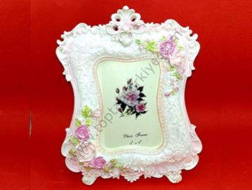 Dekoratif Fotoğraf Çerçevesi Çiçekli