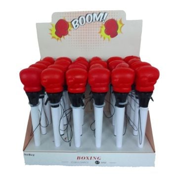 Boks Kalemi Boks Eldivenli Tükenmez Kalem (24 Adet)