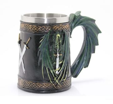 3 Boyutlu Kılıç Tasarımlı 3D Kupa Bardak