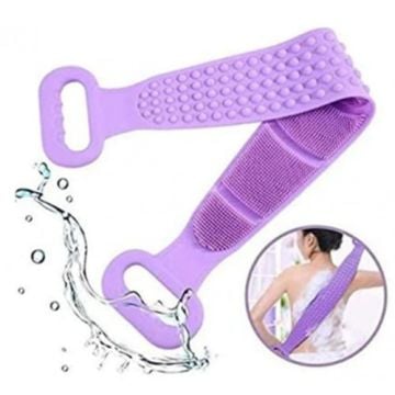 Çift Taraflı Banyo Sırt Kese Masaj Aparatı (70 cm)