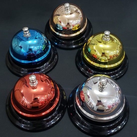 Renkli Metal Otel Resepsiyon Zili