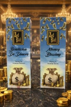 Zed  Black Money Blessing Incense Çubuk Tütsü Premium Çiçek Kokulu (120 Adet)
