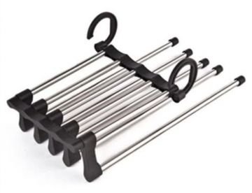 Pantolon Askısı 5'li Hareketli Way Trousers Hanger