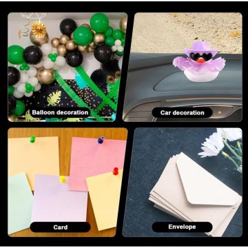 Çift Taraflı Yuvarlak Montaj Macunu (420 Adet)