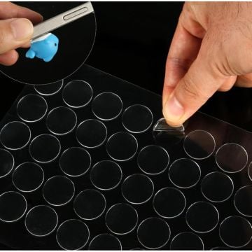 Çift Taraflı Yuvarlak Montaj Macunu (420 Adet)