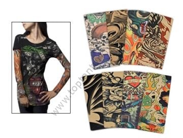 Tattoo Sleeves Giyilebilir Dövme