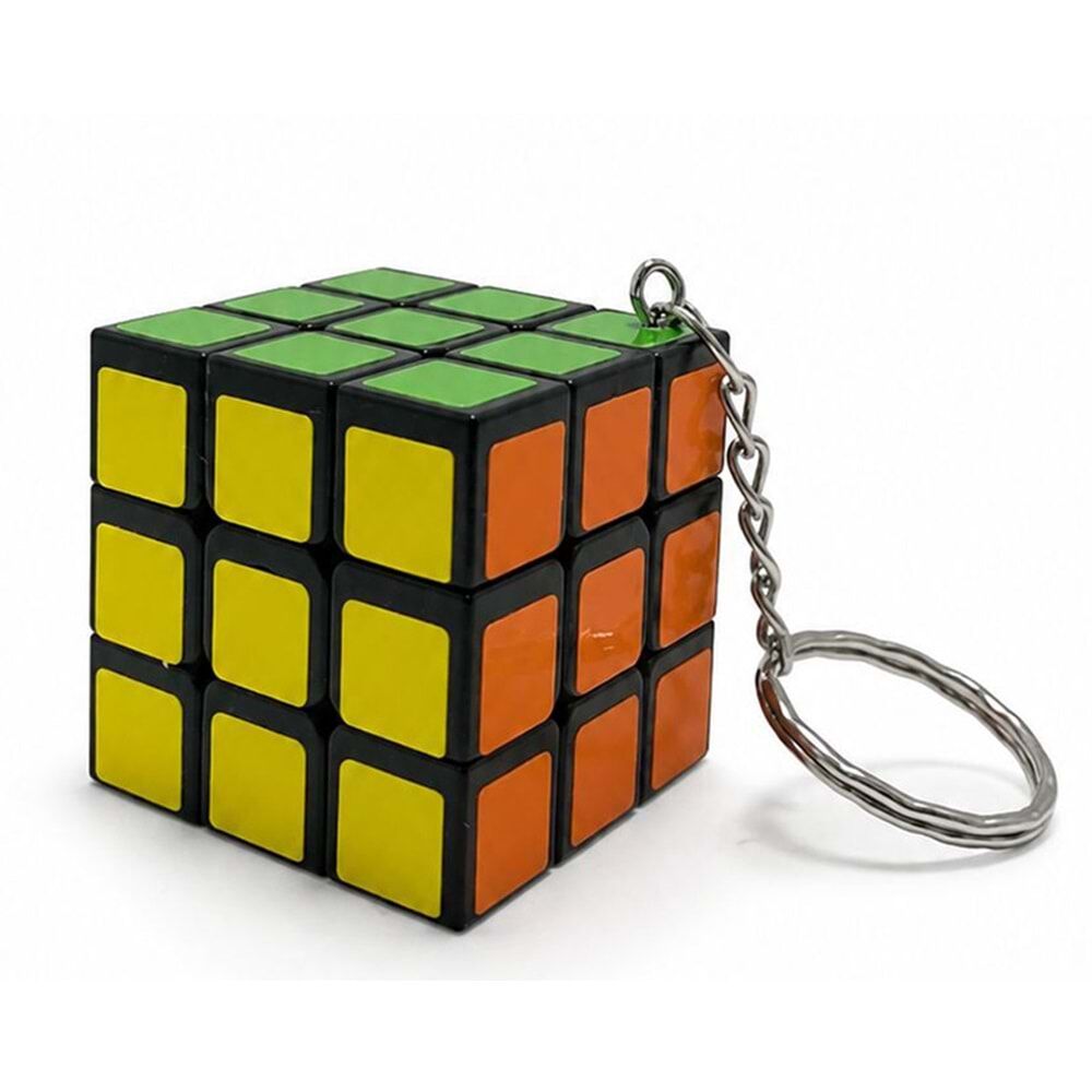 Mini Rubik Küpü Taşınabilir Oyuncak Zeka Küpü Anahtarlık(12adet)