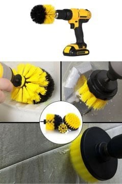 Matkap Ucu Temizlik Fırça Seti 3 Parça