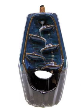 Seramik Geri Akış Çift Taraflı Taş Tasarım Buhurdanlık