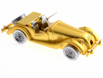 Klasik Araba Şeklinde Masa Çakmağı