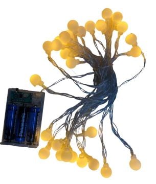 Top Şeklinde Yılbaşı Günışığı Şerit Led Işık Zinciri