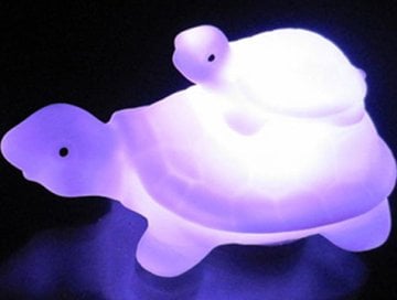 Renk Değiştiren Kaplumbağa Gece Lambası