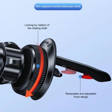 Klimaya Takılan Kancalı Manyetik Araba Telefon Tutucu